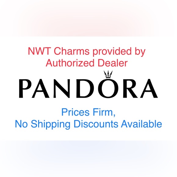 FIRM - Pandora 14K Gold Pave Lights Charm - Picture 3 of 9